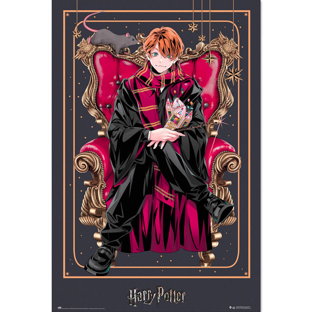 Harry Potter Poster Dynasty Ron 94 Default Title - Posters at Gift Moments