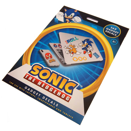 Sonic The Hedgehog Tech Stickers - Set of 56 Vinyl Stickers - Stickers at Gift Moments