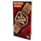 WWE Birthday Card Title Belt - Greeting Cards at Gift Moments