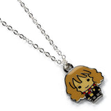 Chibi Hermione Granger Silver Plated Necklace Default Title - Jewellery at Gift Moments