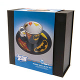 DC Comics Mirror Mug & Plate Set - Gift Sets at Gift Moments