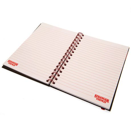 Stranger Things 4 Official Notebook - Notebooks at Gift Moments