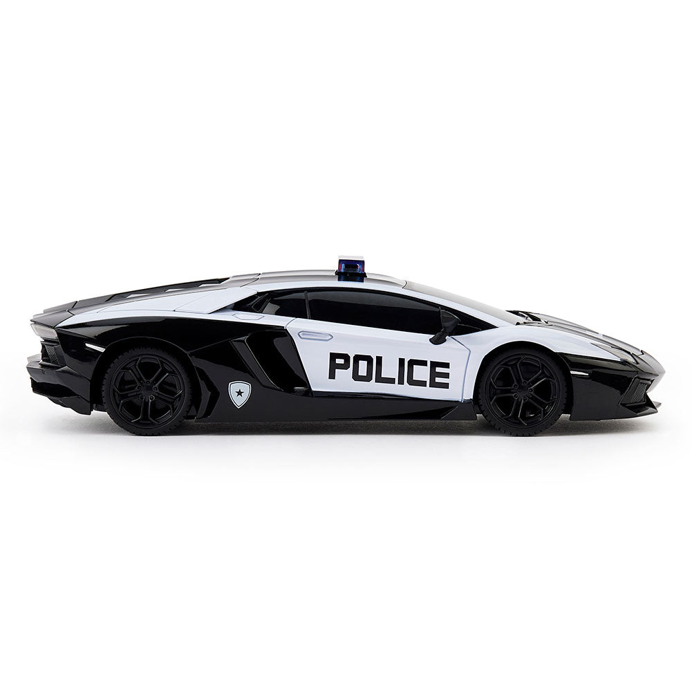 Lamborghini Aventador Radio Controlled Car 1:24 Scale Police - Toys at Gift Moments