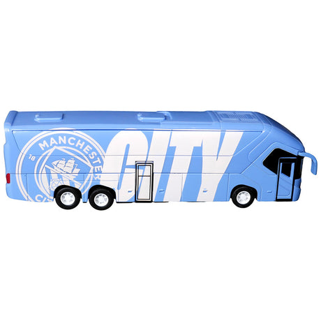 Manchester City FC Diecast Team Bus - 25cm Replica - Toys at Gift Moments