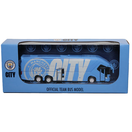 Manchester City FC Diecast Team Bus - 25cm Replica - Toys at Gift Moments