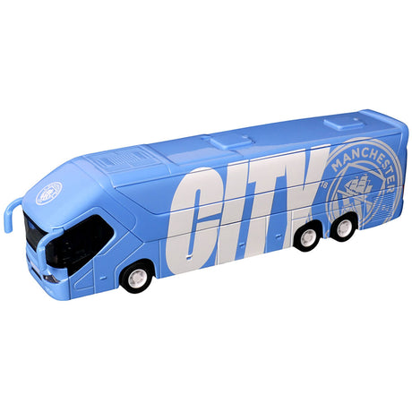 Manchester City FC Diecast Team Bus - 25cm Replica Default Title - Toys at Gift Moments