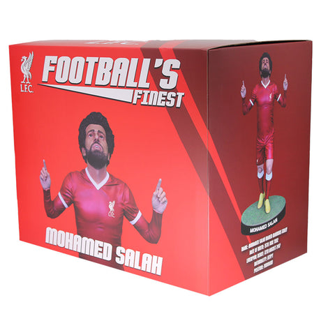 Liverpool FC Football's Finest Mohamed Salah Premium 60cm Statue - Figures & Collectables at Gift Moments