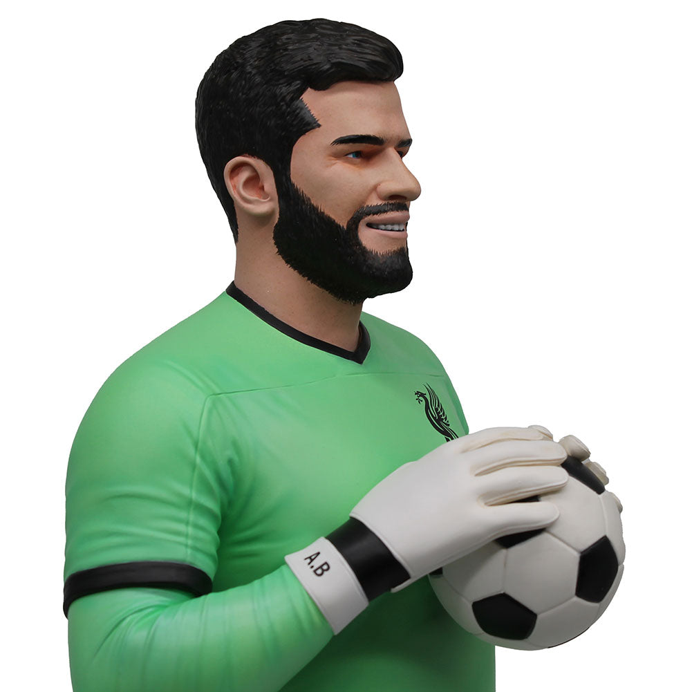 Liverpool FC Football's Finest Alisson Becker Premium 60cm Statue - Figures & Collectables at Gift Moments