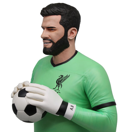 Liverpool FC Football's Finest Alisson Becker Premium 60cm Statue - Figures & Collectables at Gift Moments