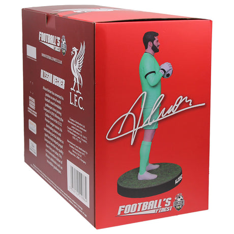 Liverpool FC Football's Finest Alisson Becker Premium 60cm Statue - Figures & Collectables at Gift Moments