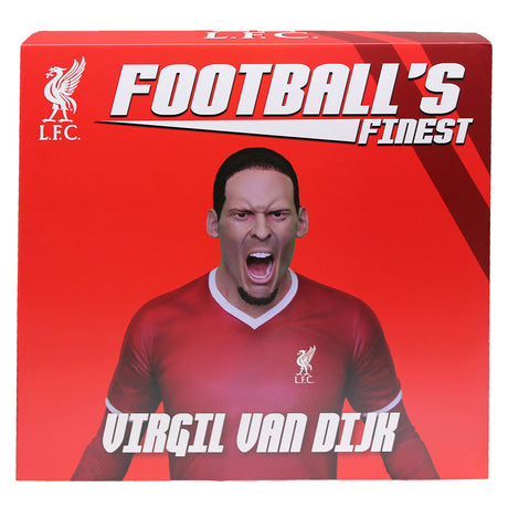 Liverpool FC Football's Finest Virgil Van Dijk Premium 60cm Statue - Figures & Collectables at Gift Moments