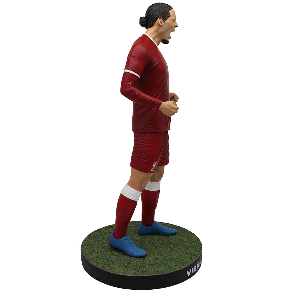 Liverpool FC Football's Finest Virgil Van Dijk Premium 60cm Statue - Figures & Collectables at Gift Moments