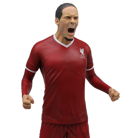 Liverpool FC Football's Finest Virgil Van Dijk Premium 60cm Statue - Figures & Collectables at Gift Moments