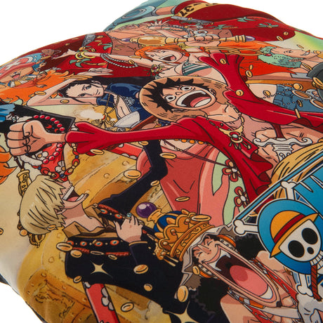 One Piece Cushion - Character Design with Luffy's Jolly Roger - Cushions at Gift Moments