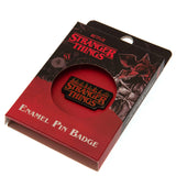 Stranger Things Badge Logo Enamel Pin - Badges at Gift Moments