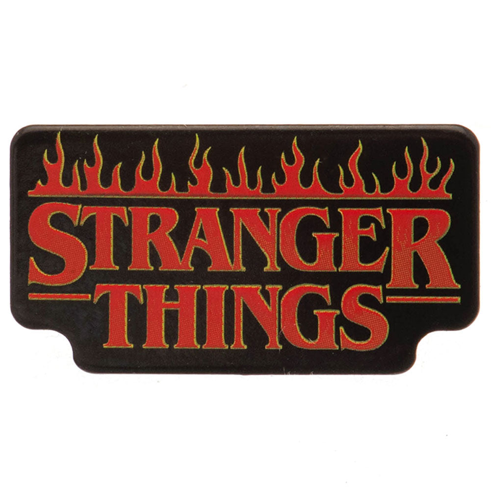 Stranger Things Badge Logo Enamel Pin Default Title - Badges at Gift Moments