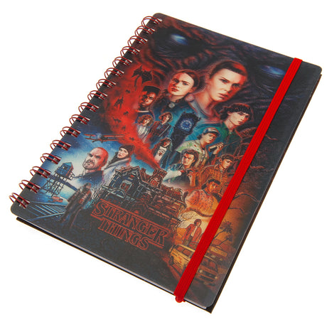 Stranger Things 4 3D Notebook Vecna - Notebooks at Gift Moments