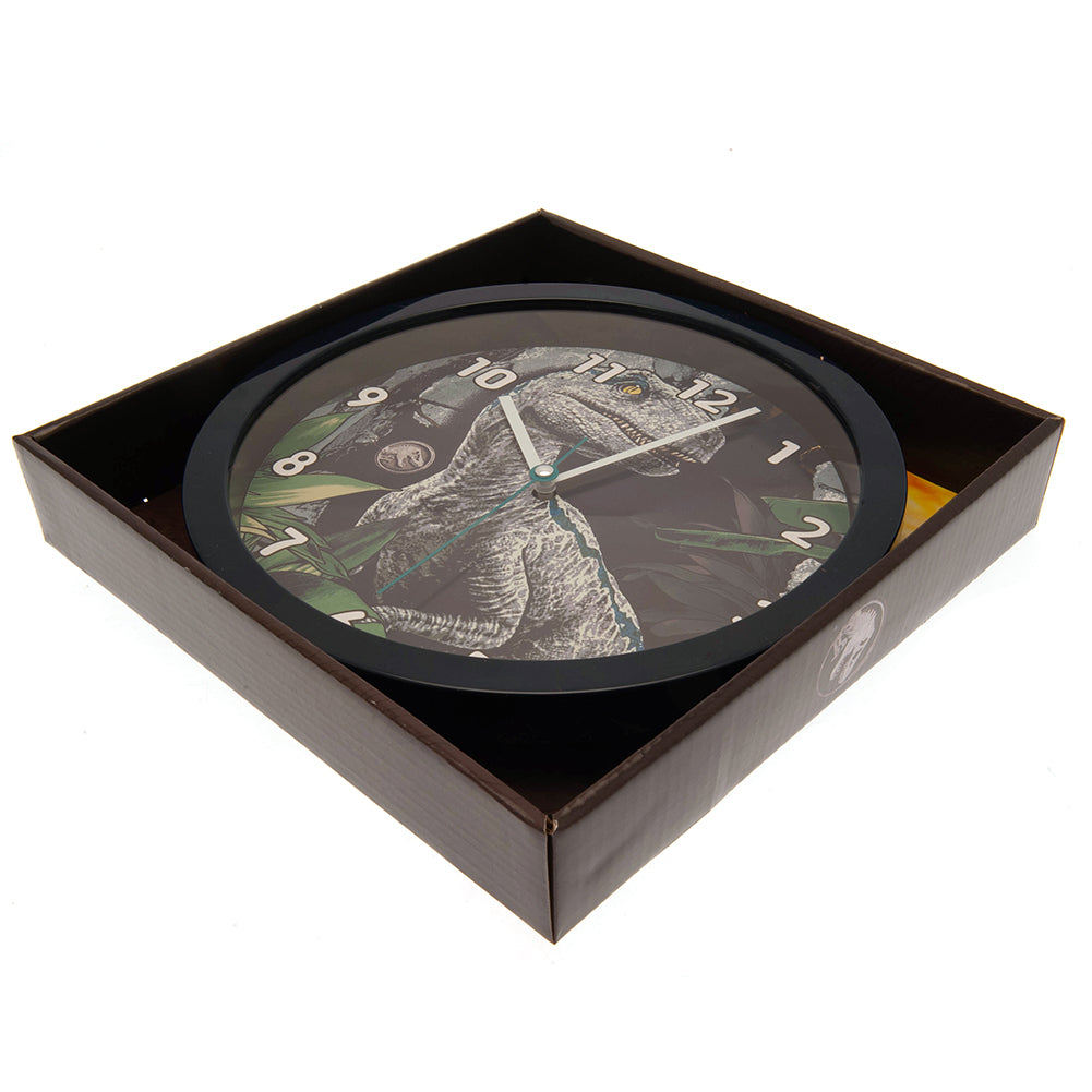 Jurassic World Velociraptor Wall Clock - Clocks at Gift Moments