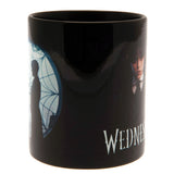 Wednesday Mug - Enid & Wednesday Silhouette Ceramic Coffee Mug - Mugs at Gift Moments