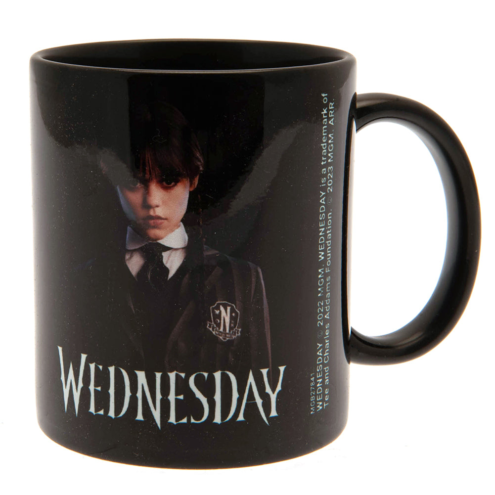 Wednesday Mug - Enid & Wednesday Silhouette Ceramic Coffee Mug - Mugs at Gift Moments