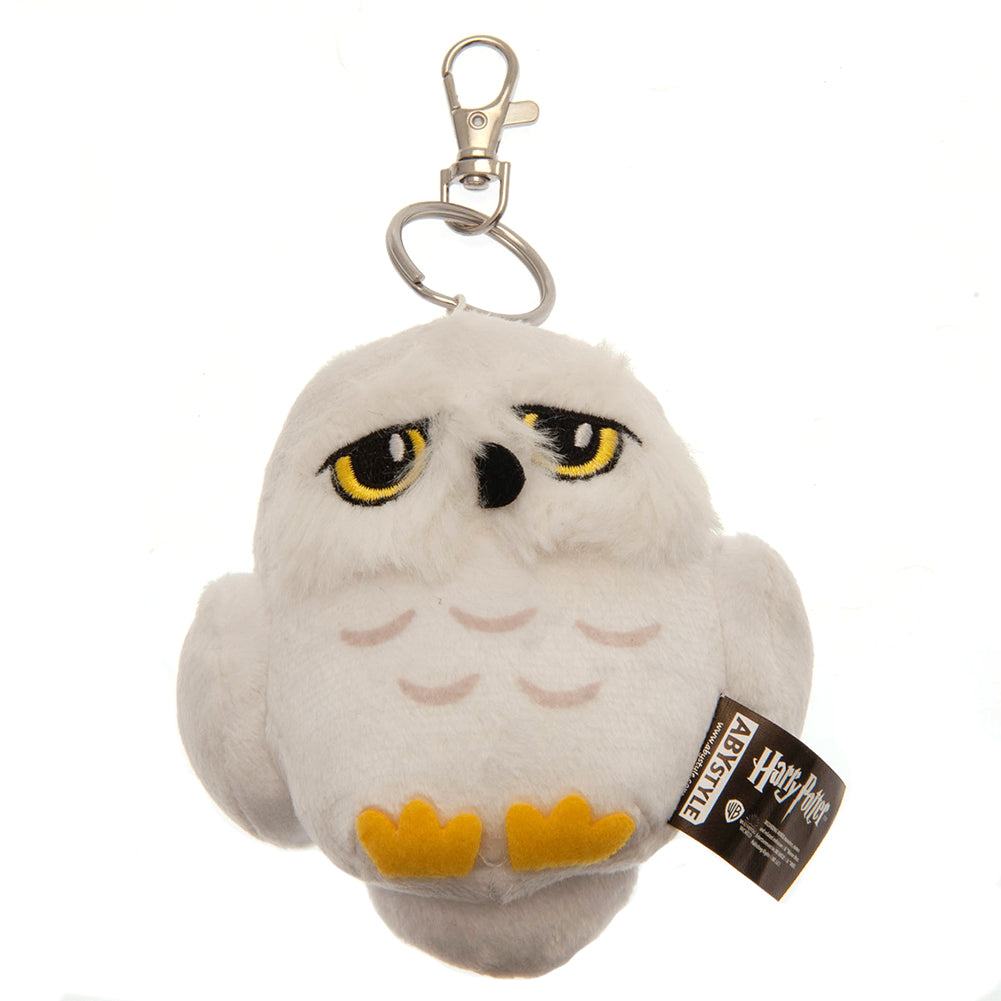 Harry Potter Plush Keyring - Hedwig - Keyrings at Gift Moments