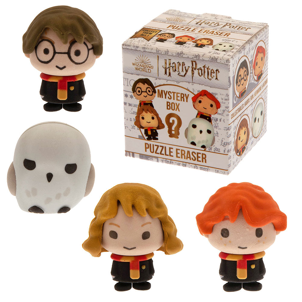 Harry Potter 3D Puzzle Eraser Mystery Box Default Title - Pencil Cases & Sets at Gift Moments