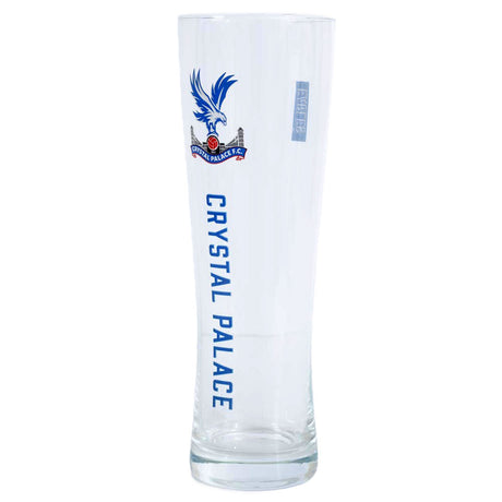 Crystal Palace FC Tall Beer Glass - Beer Glasses at Gift Moments