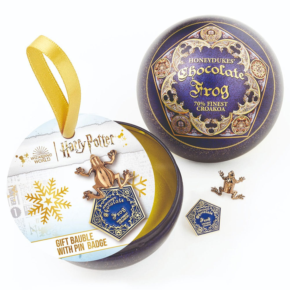 Harry Potter Christmas Gift Bauble Chocolate Frog Default Title - Christmas Baubles at Gift Moments