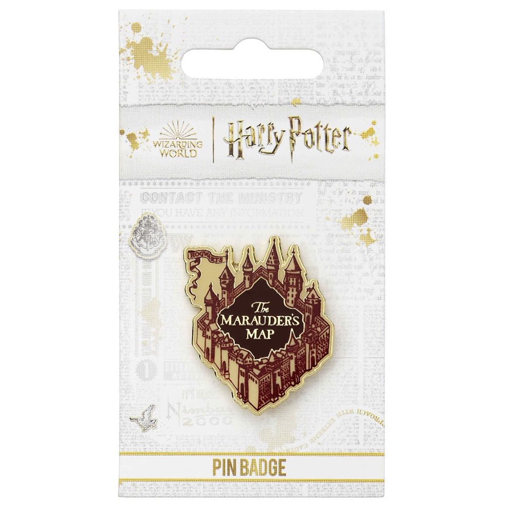 Harry Potter Badge Marauders Map Enamel Pin - Badges at Gift Moments