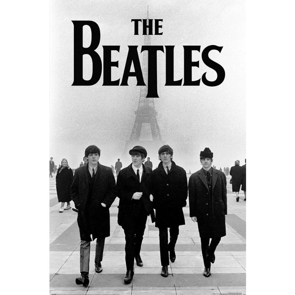 The Beatles Poster: Eiffel Tower 15 Default Title - Posters at Gift Moments