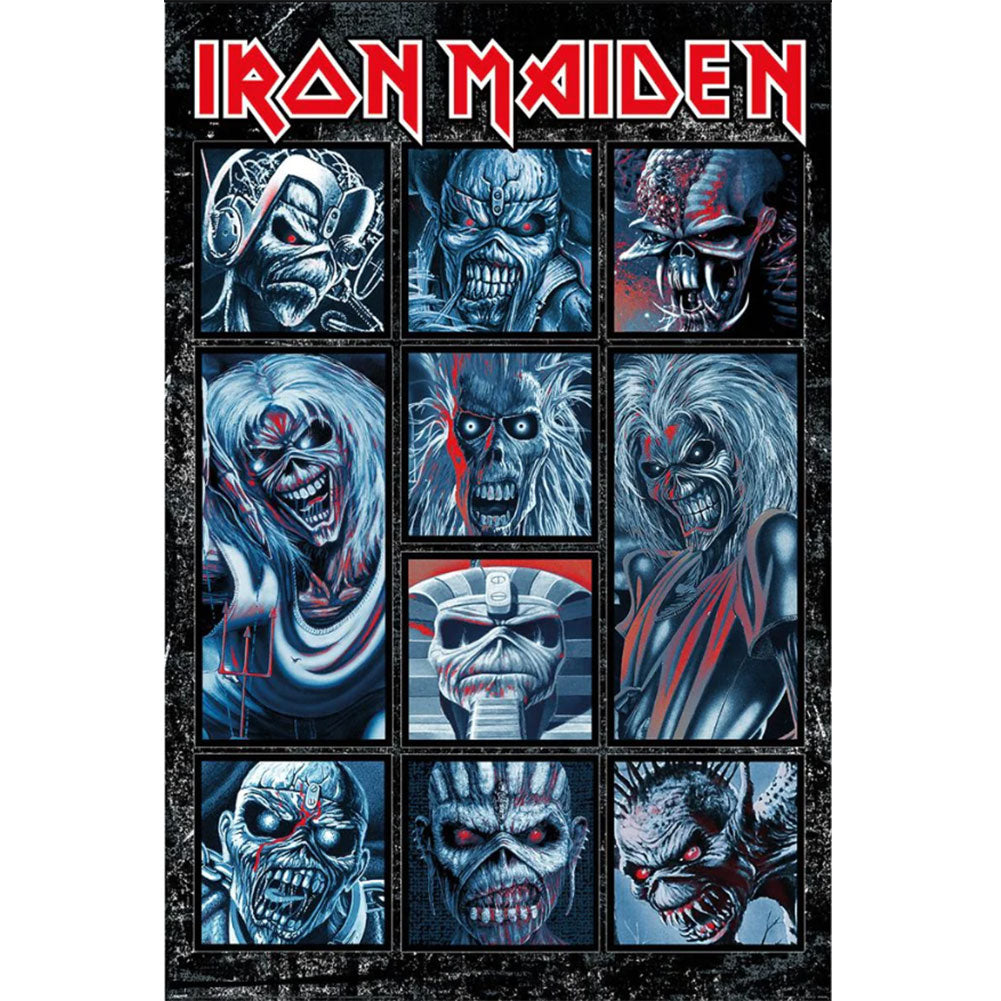 Iron Maiden Poster Ten Eddies 20 Default Title - Posters at Gift Moments