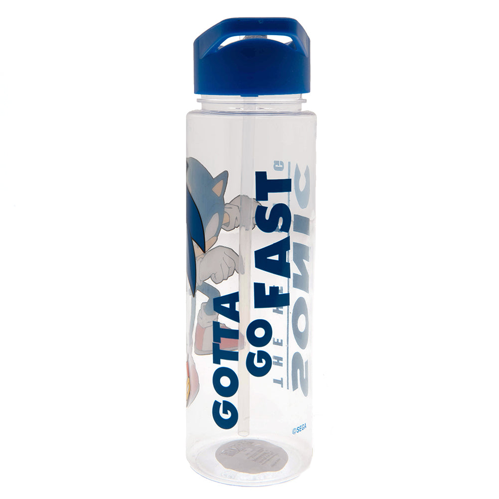 Sonic The Hedgehog Plastic Water Bottle: 3 - Water Bottles By Sonic The Hedgehog