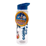 Sonic The Hedgehog Plastic Water Bottle: 4 - Water Bottles By Sonic The Hedgehog