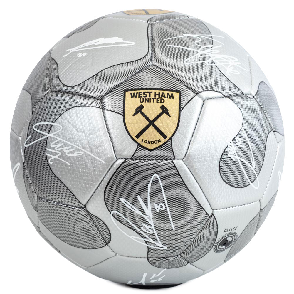 West Ham United FC Camo Sig Football - Balls at Gift Moments