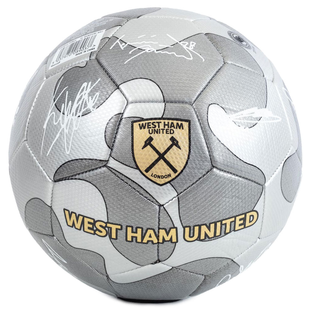 West Ham United FC Camo Sig Football Default Title - Balls at Gift Moments