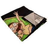 Rick And Morty Velour Beach Towel - Towels at Gift Moments