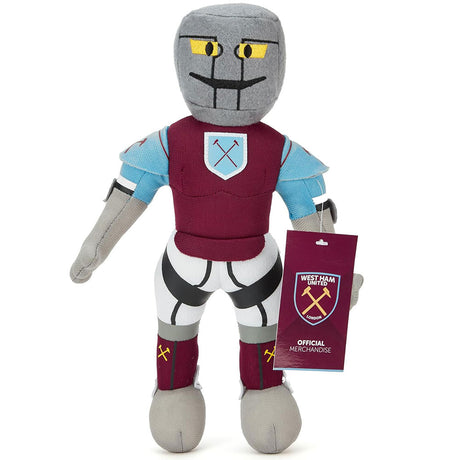 West Ham United FC Plush Mascot - Hammer Head Toy - Teddy Bears & Soft Toys at Gift Moments