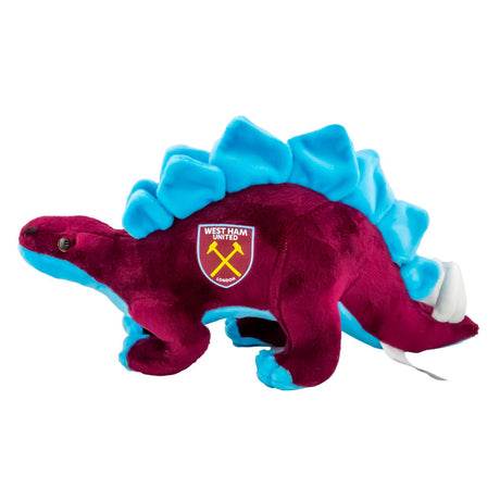 West Ham United FC Plush Stegosaurus - Teddy Bears & Soft Toys at Gift Moments