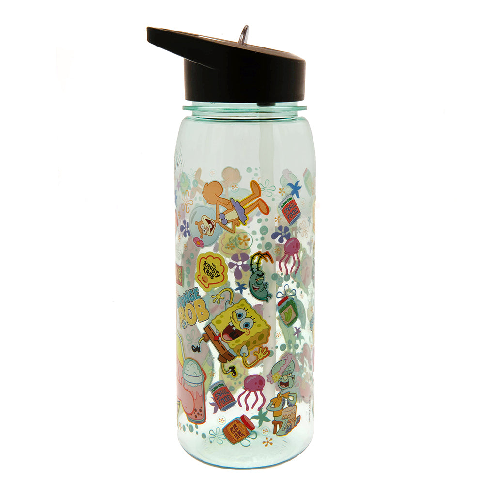 SpongeBob SquarePants Flip Top Drinks Bottle Default Title - Water Bottles at Gift Moments