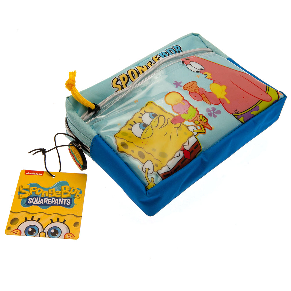 SpongeBob SquarePants Multi Pocket Pencil Case - Pencil Cases & Sets at Gift Moments