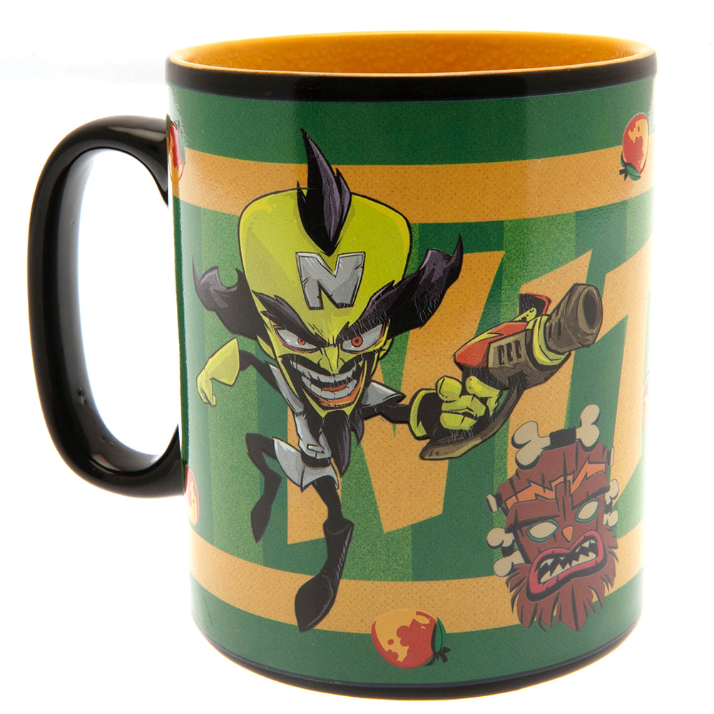 Crash Bandicoot Heat Changing Mega Mug - Mugs at Gift Moments