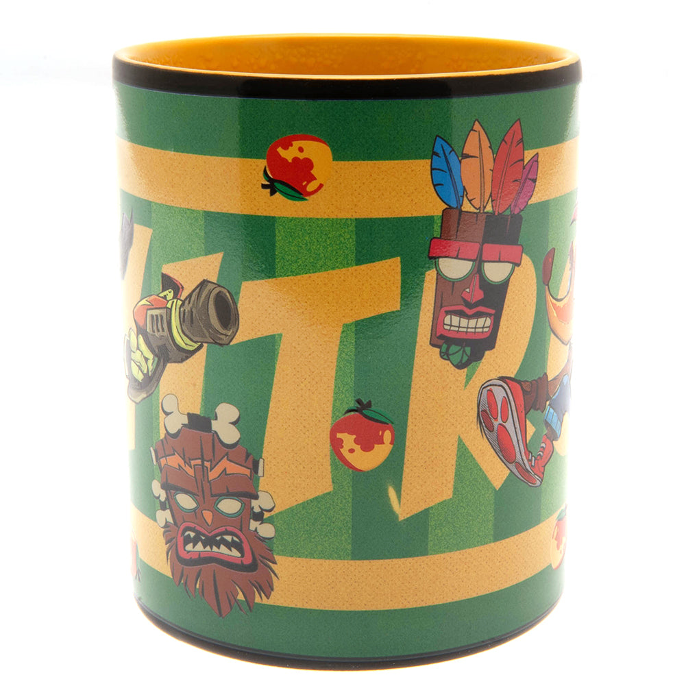 Crash Bandicoot Heat Changing Mega Mug - Mugs at Gift Moments