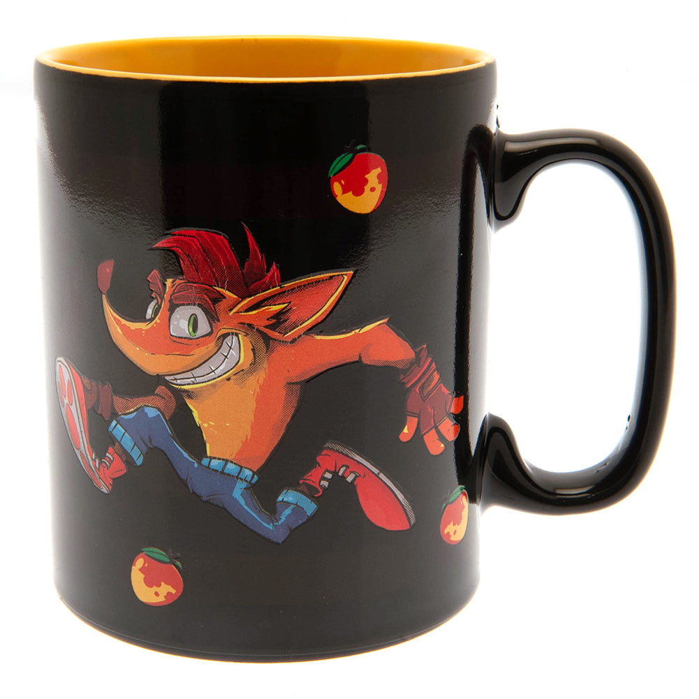 Crash Bandicoot Heat Changing Mega Mug - Mugs at Gift Moments