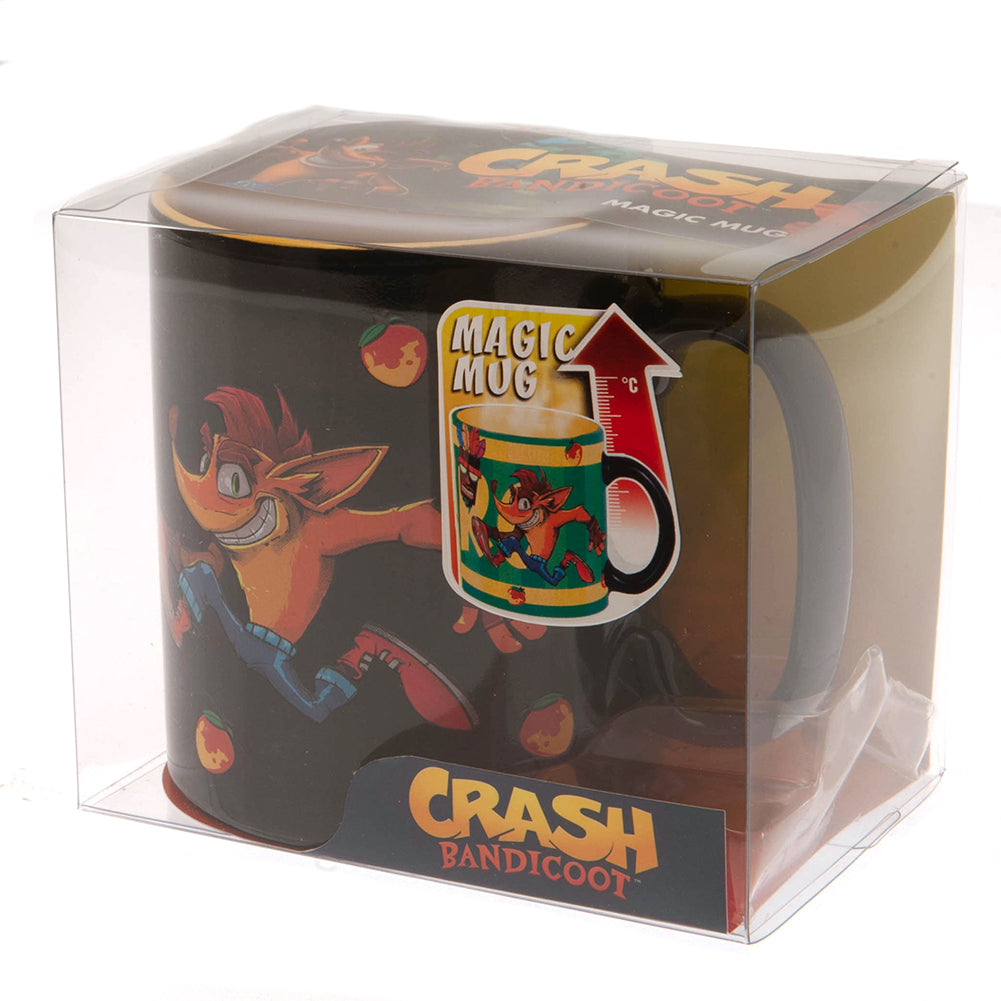 Crash Bandicoot Heat Changing Mega Mug - Mugs at Gift Moments