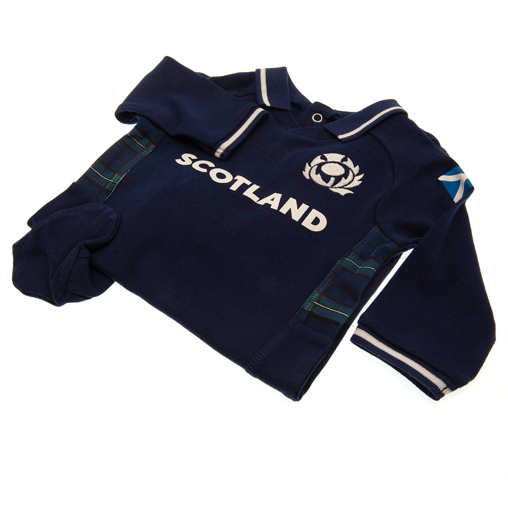 Scotland RU Sleepsuit 6/9 mths GT - Baby Clothing at Gift Moments