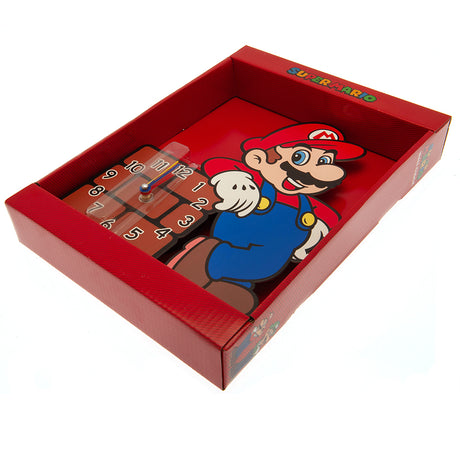 Super Mario Premium Metal Wall Clock - Clocks at Gift Moments