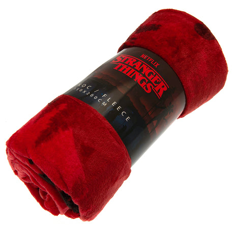 Stranger Things Premium Fleece Blanket – Upside Down Edition - Blankets at Gift Moments