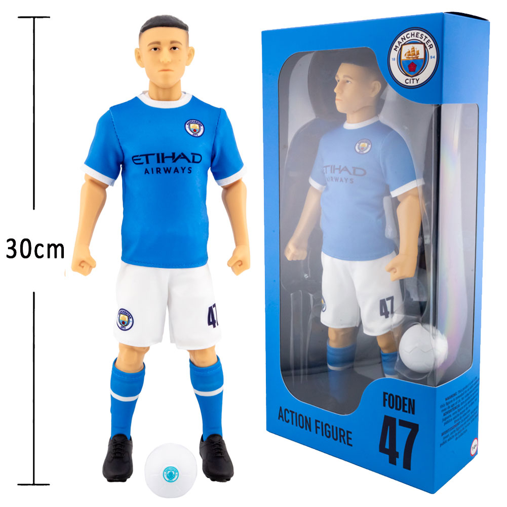 Manchester City FC Foden Action Figure - Figures & Collectables at Gift Moments