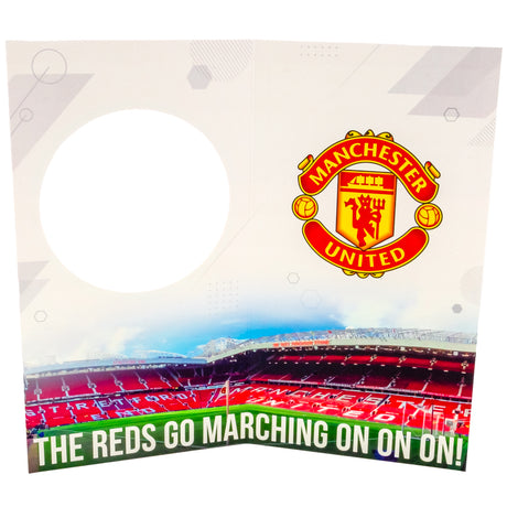 Manchester United FC Glory Glory Birthday Card - Greeting Cards at Gift Moments