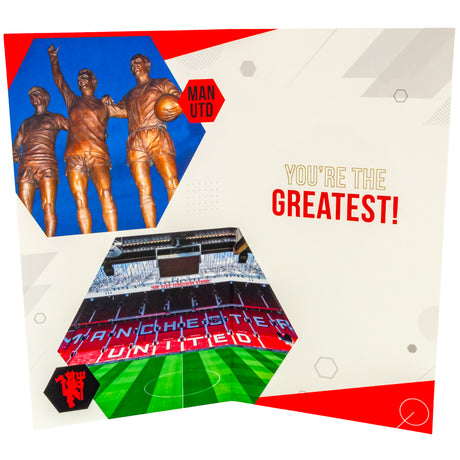 Manchester United FC Dad Birthday Card - Greeting Cards at Gift Moments